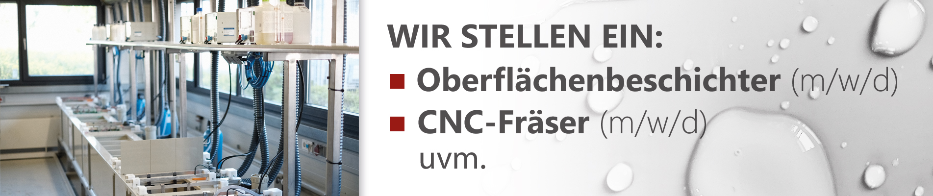 Galvanik Stellenanzeige